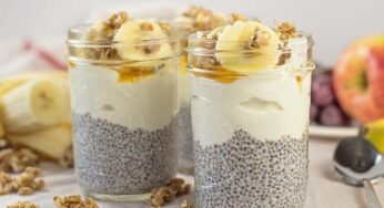 Zdravé raňajky: Chia puding s banánom