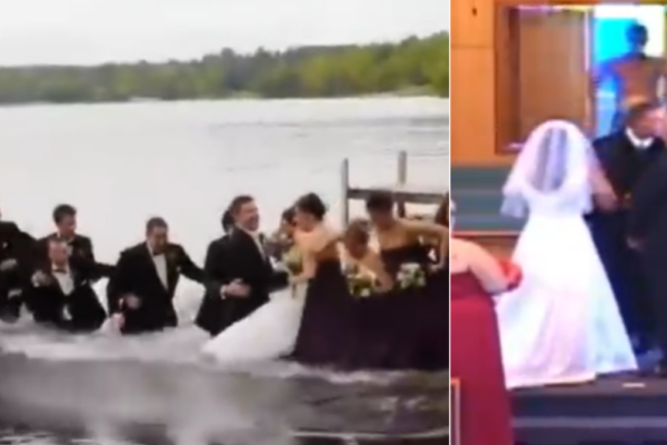 20 najbláznivejších momentov zo svadieb – niektoré vás rozosmejú tak, že nebudete môcť prestať sa smiať! foto: facebook.com
