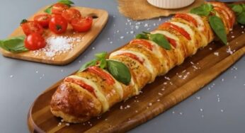 Chrumkavá lístková bagetka plná syra a šunky – rýchly recept na každý deň!
